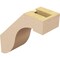 Ekena Millwork 3-inch W x 8-inch D x 8-inch H Del Monte Rough Cedar Woodgrain TimberThane Knee Brace, Primed BRCUR03X08X08DELRCPR - alternate 6